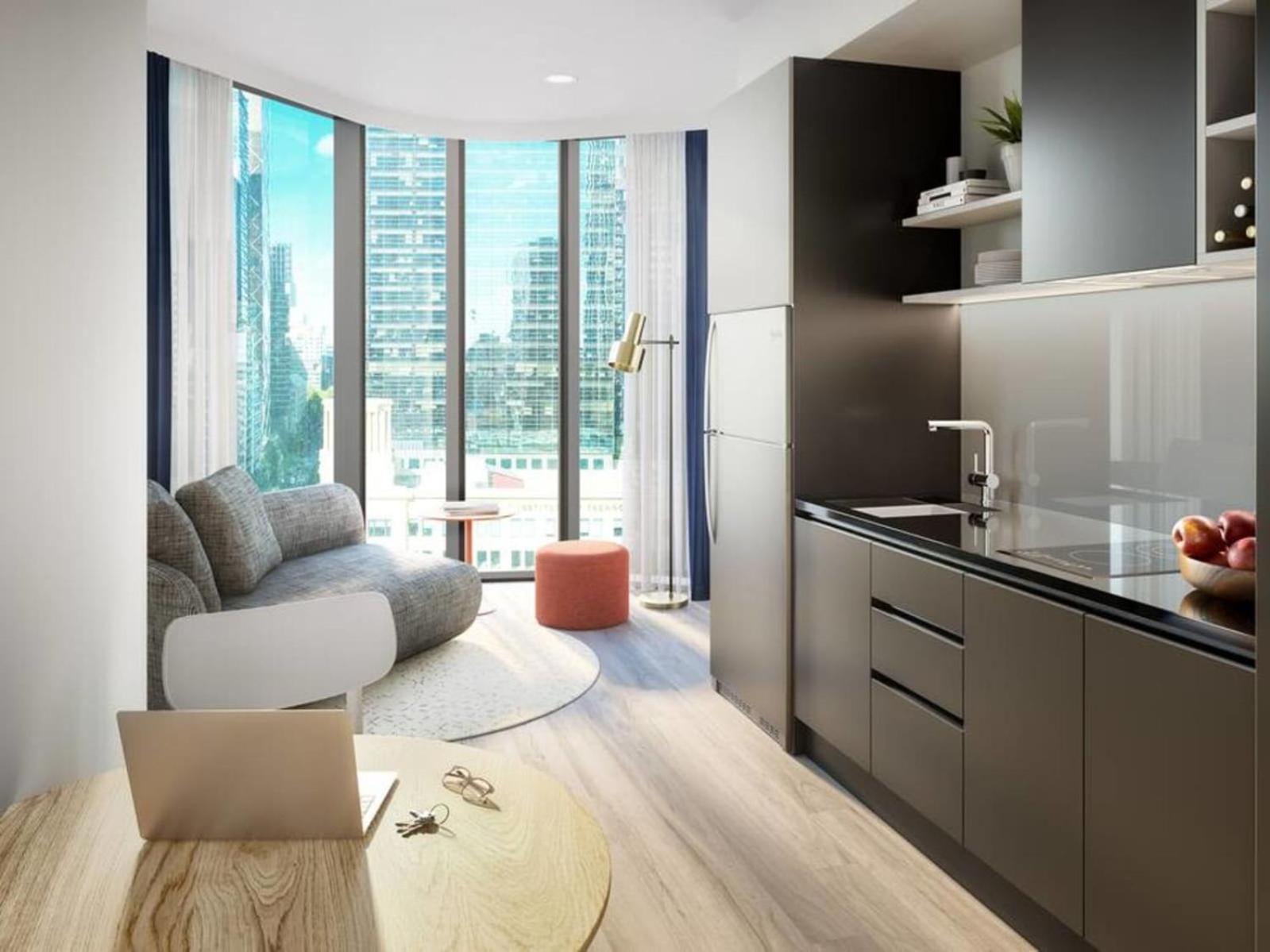 Studio Apartments At Aurora Near Melbourne Port Exteriér fotografie